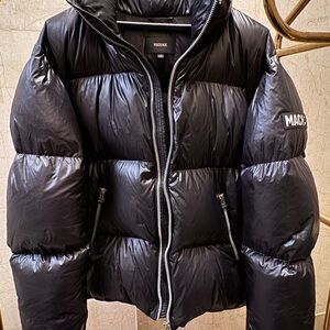 Mackage Shiny Black Puffer Jacket